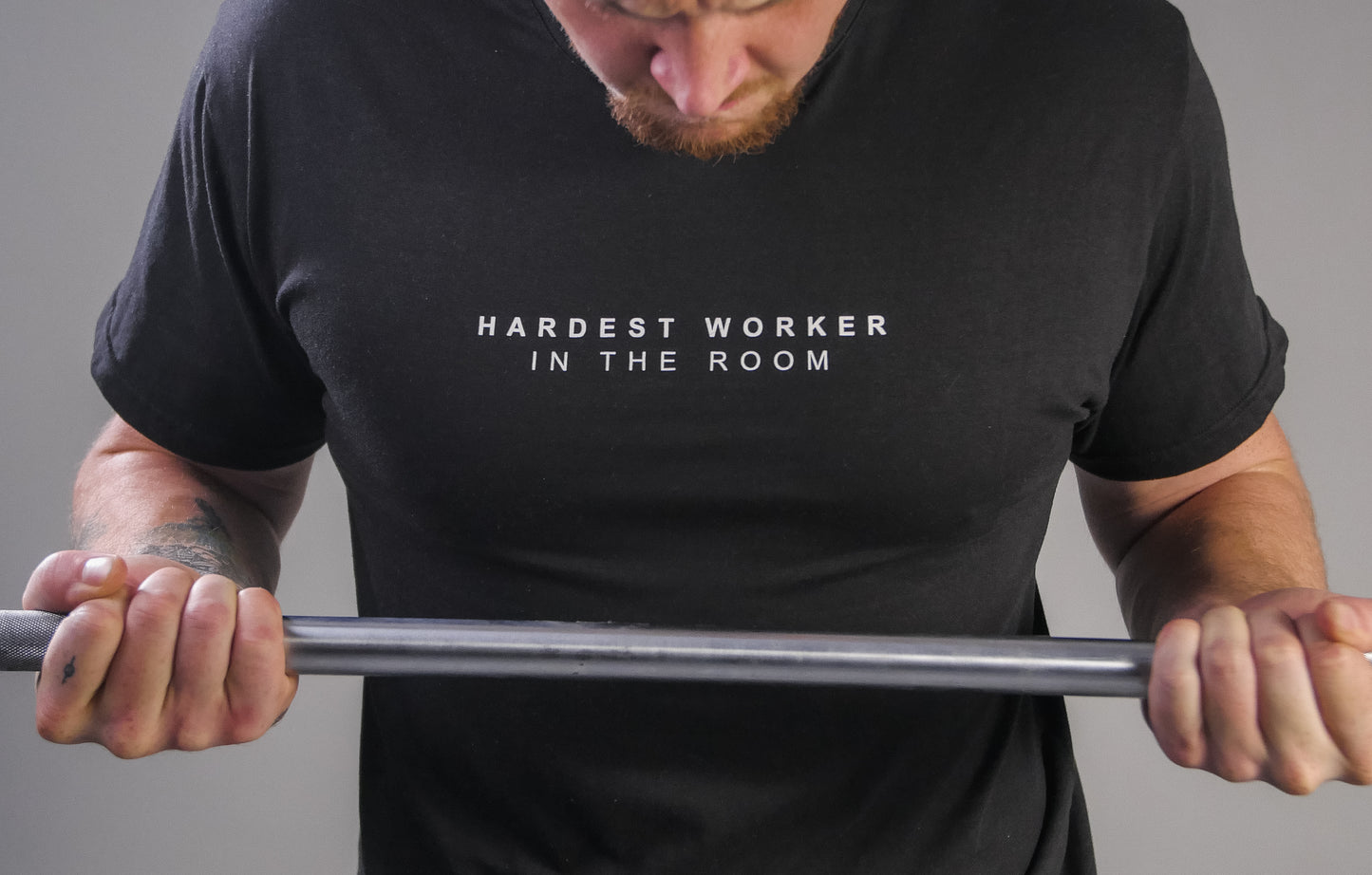 "Hardest Worker in The Room" Mulligan Brothers Motivational (fitted) T-Shirt