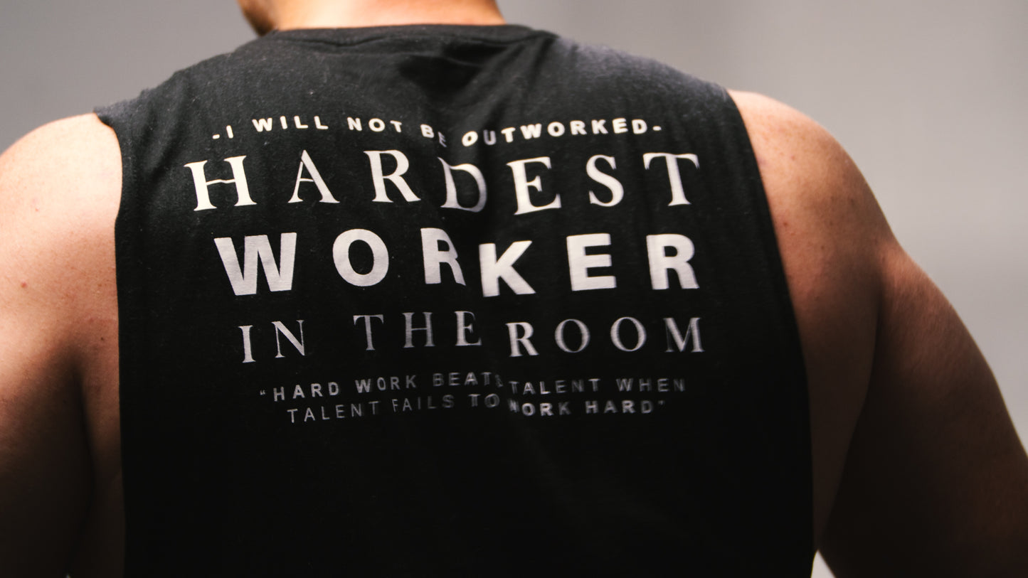 Hardest Worker in the room - Gym Tank top - Official Mulligan Brothers Vest